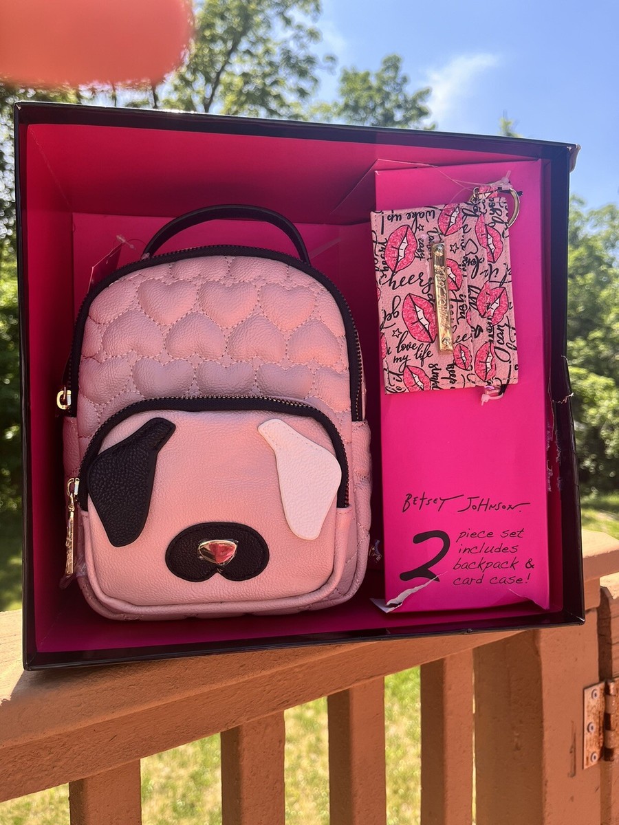 Betsy Johnson 2 Piece Backpack and Card Case NWT Betsey Johnson | Bags | Betsy Johnson 2 Piece Backpack And  main image 2