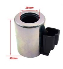 1PC Solenoid valve coil For CAT excavator hole ID 19mm high 50mm 12v