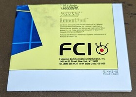 Magmax Poster Offer FCI Insert ONLY, Nintendo NES, FCI-NES-US