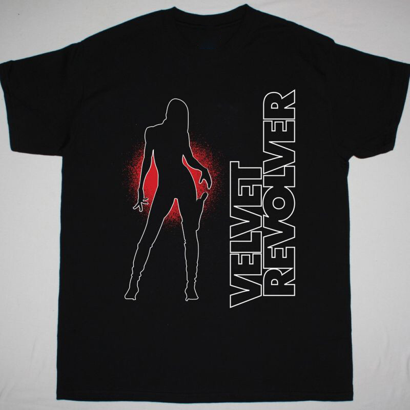 Retro Contraband Velvet Revolver Shirt Classic Black Unisex S-5XL