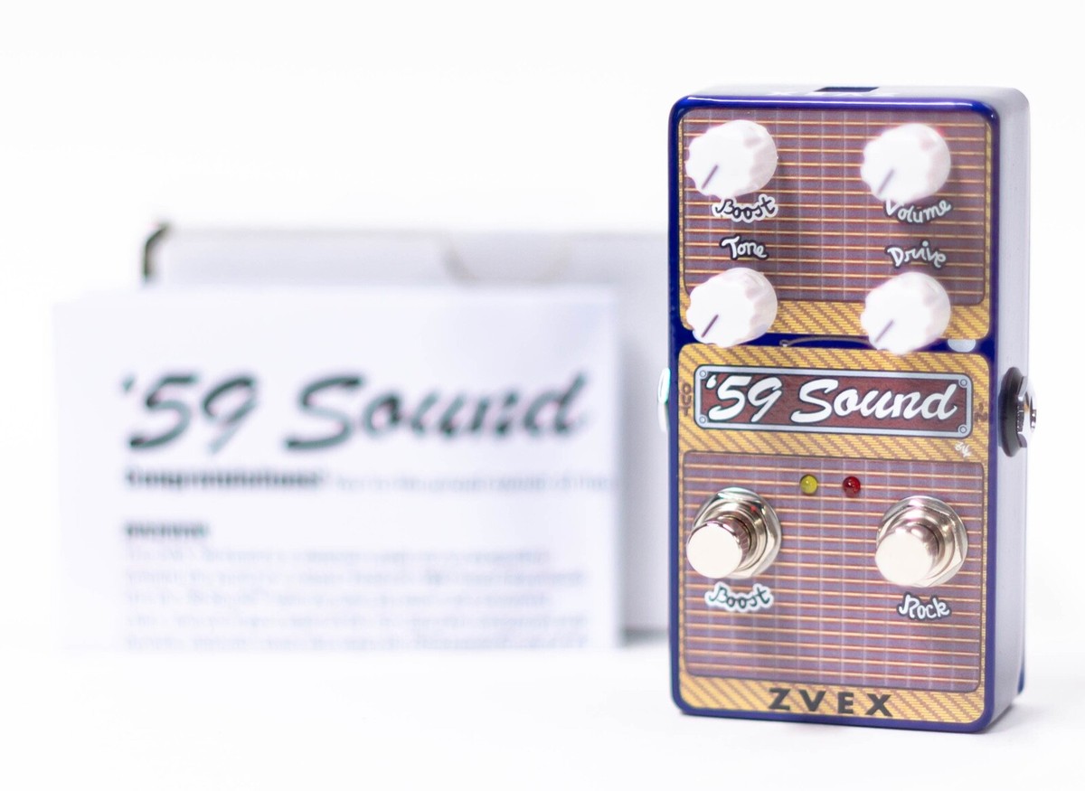 Zvex Effects - '59 Sound - Distortion Guitar Effect Pedal - New | eBay