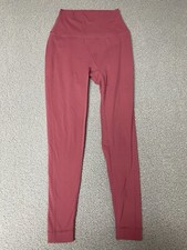 Set Active Women's Sportbody Leggings Size S High Waist pink Stretch 7/8 Length