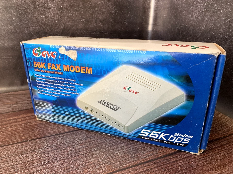 GVC 56K Fax Modem 56 Kbps - Image 2 of 4