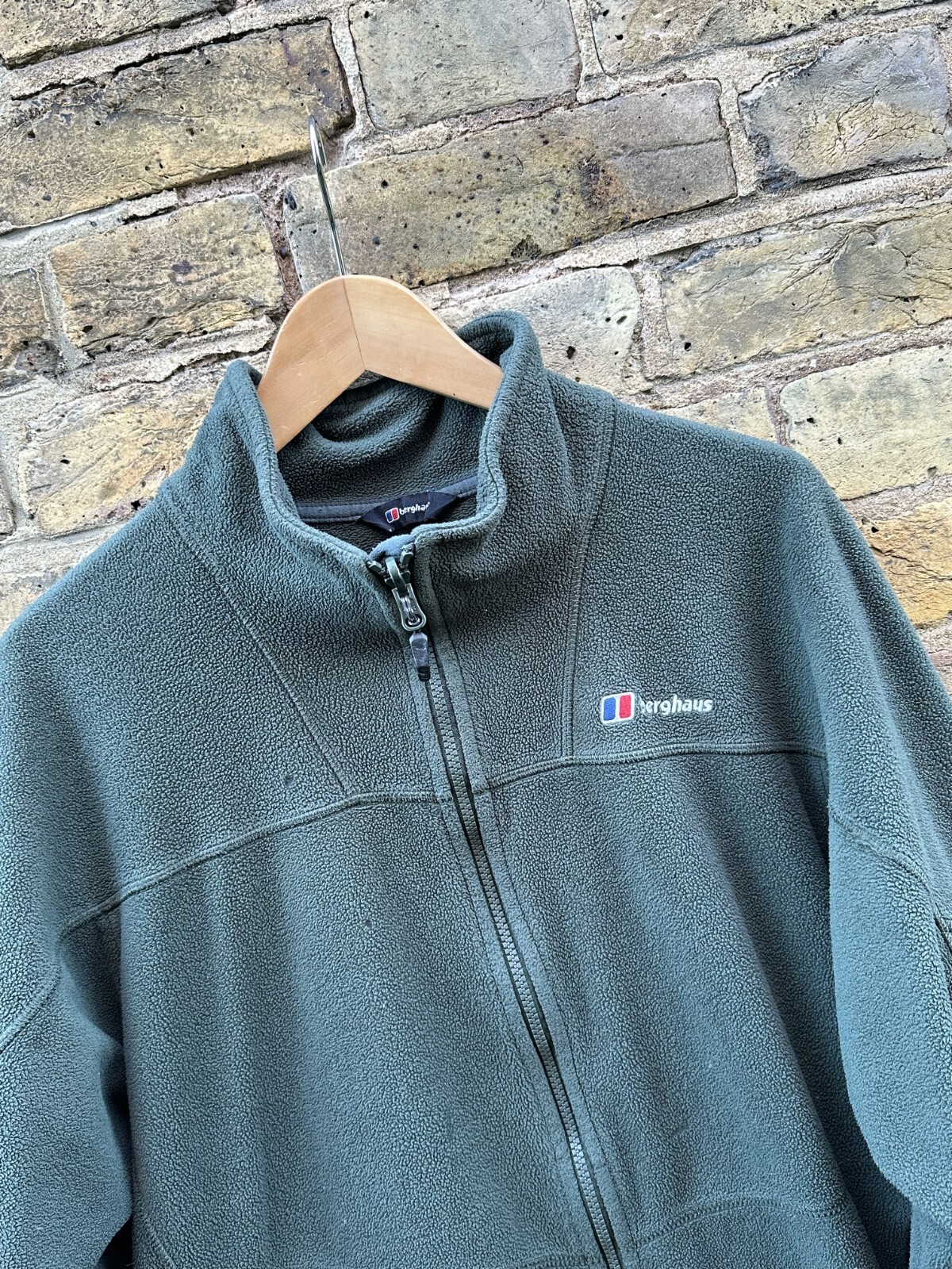 BERGHAUS Mens Fleece Jacket XL Coat Polyester Polartec Walking eBay