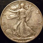 1936-D Walking Liberty Half Dollar Choice Original XF/AU