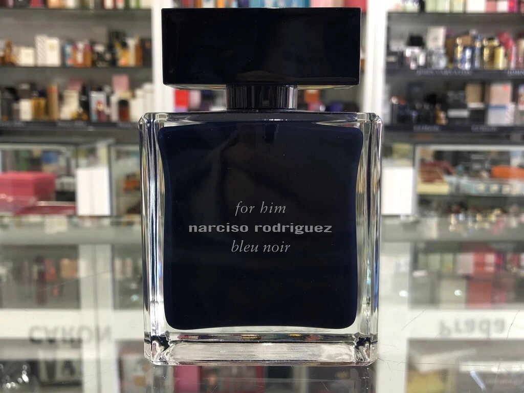 FOR HIM NARCISO RODRIGUEZ BLEU NOIR EAU DE TOILETTE TESTER 100ML