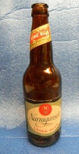 VINTAGE RARE 1962 16oz NARRAGANSETT LAGER BEER BOTTLE CRANSTON RI RARELY SEEN!