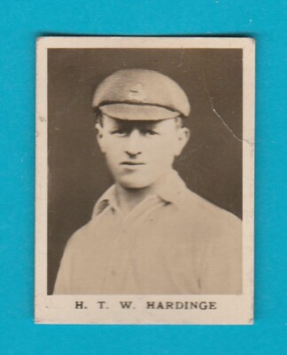 CRICKETSPIELER - H. T. W. HARDINGE OF KENT - D.C. THOMSON - 1923