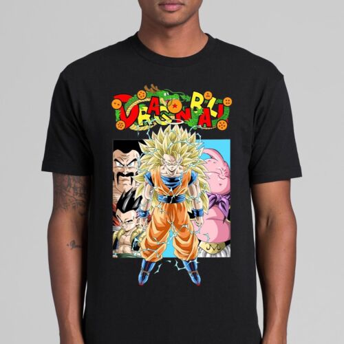 Dragon Ball Cover Ver6 T-Shirt Japanese Anime Tee - Picture 1 of 3