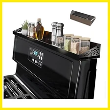Magnetic Stove Top Shelf, 30" Length, Magnetic Spice Rack over the Stove, Oven S