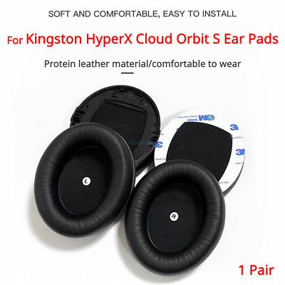Replacement Ear Pads Headband Pad for Kingston HyperX Cloud Orbit S Headphone