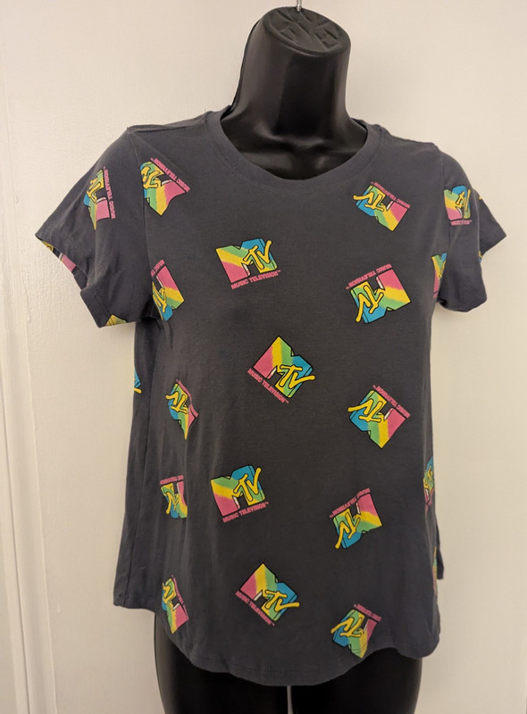 Vintage MTV T-Shirt - Girls Size XXL (18) - Pre-Owned