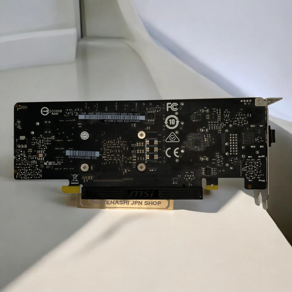 MSI GeForce GTX 1050 Ti 4GT LP GDDR5 Graphics Card Low Profile Working Tested - Image 4 of 4