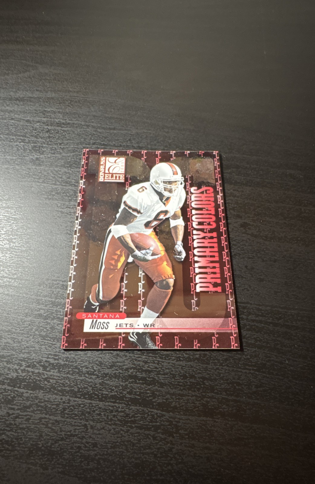 Santana Moss Donruss Elite Primary Colors #PC31 Primary Colors-Red