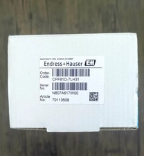 New Endress+Hauser CPF81D-7LH31 pH Electrode