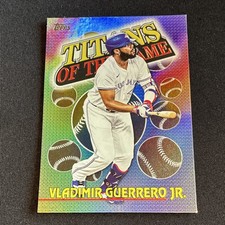 Topps 2026 Vladimir Guerrero Jr. TOG-17 Titans of the Game Blue Jays
