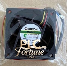 1PCS Brand New SUNON KDE1206PTV1 Speed Cooling Fan 6025 6cm DC 12V 1.8W 3pin