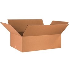 5 Pack of Heavy-Duty Double Wall Corrugated Cardboard Boxes, 36" L x 24" W x ...