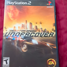Need for Speed Undercover PS2 w/ manual