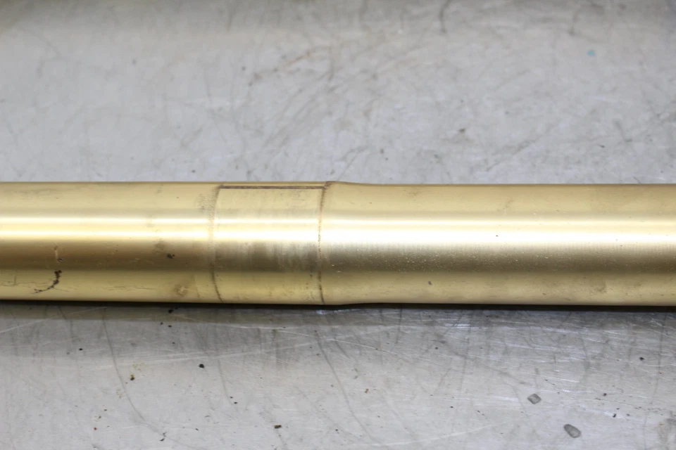 Suzuki GSXR600 GSXR 600 750 2004 2005 OEM horquillas delanteras tubos de suspensión Foto 3 de 4