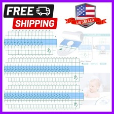 60pcs Waterproof Ear Covers for Swimming, Disposable Ear Stickers with Ear Pl...
