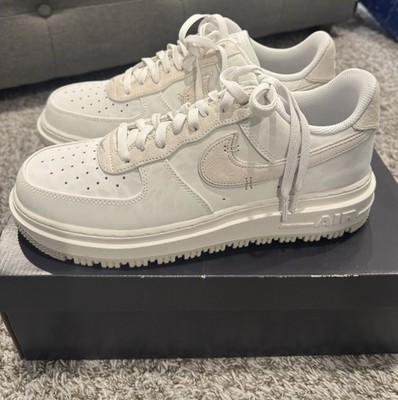 Nike Air Force 1 Low Men's Size 12 AF1 Luxe Summit White Light Bone DD9605-100