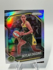 2025 Panini Prizm WNBA Skylar Diggins #123 Green Prizm