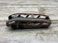 VINTAGE HUBLEY  CAR CARRIER TRANSPORT RED 1950s TRAILER ONLY - 9 inches long