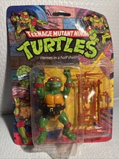 1988 Playmates TMNT Raphael MOC 10 Back  Teenage Mutant Ninja Turtle