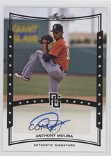 2014 Leaf Perfect Game Showcase Auto Black Anthony Molina #A-AM2 Auto 03j5