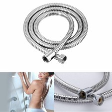5FT Shower Hose Brushed Nickel Extra Long Stainless Steel Handheld Extension New