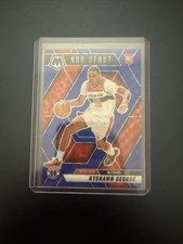 2024-25 Panini Mosaic - NBA Debut Kyshawn George #256 Blue Mosaic Prizm /199 RC