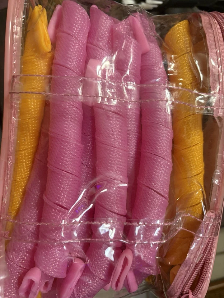 Curlformers Extra Long Wide Spiral Curls Hair Styling Kit 40 Curlers 2 Hooks - Image 4 of 4