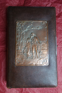 Fotoalbum antik CDV KAB Jugendstil Fotos Fotografie Pappfotos Atelier ca. 1900