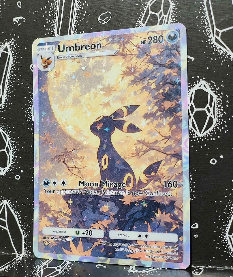 Umbreon / Nachtara | Stars Holo Full Art | Pokémon TCG Pocket Custom Fan Karte - Bild 3 von 3