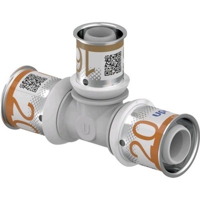 Uponor S-Press PLUS Press-T-Stück 1039950 20 x 16 x 20 mm, reduziert, PPSU