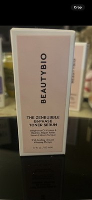 BeautyBio The ZenBubble Bi-Phase Toner Serum, 1.7 oz FULL SIZE NIB