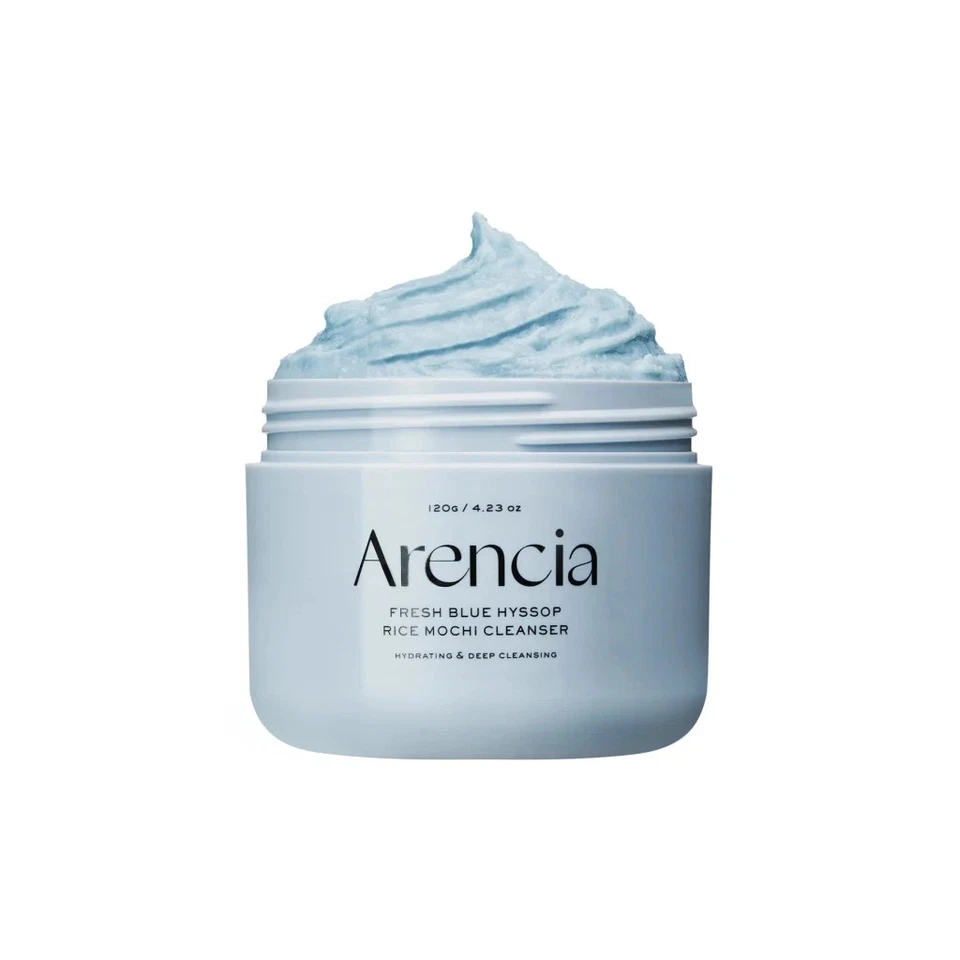 [ARENCIA] BLUE HYSSOP RICE MOCHI CLEANSER 120G