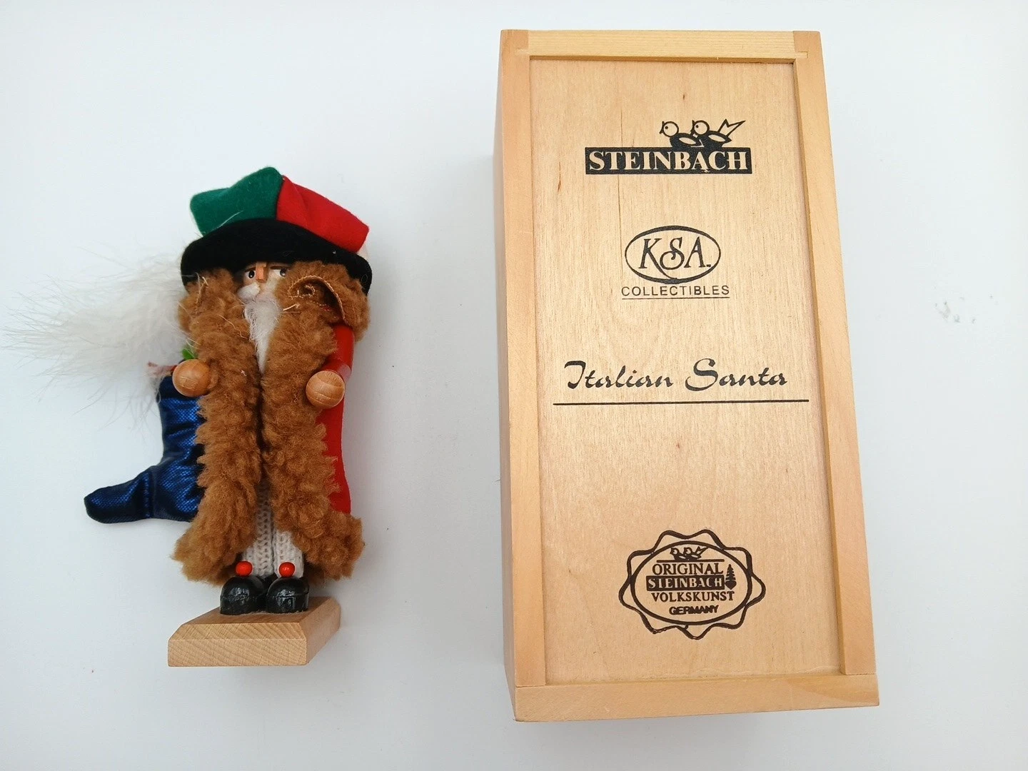 Steinbach Italian Santa Nutcracker Limited Edition W/ Original Box No 1289/5000