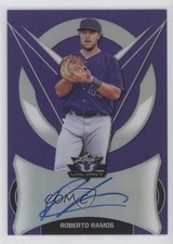 2019 Leaf Valiant Purple Prismatic /20 Roberto Ramos #BA-RR1 Auto 1n0