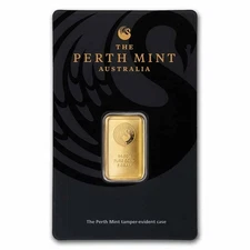 5 gram Gold Bar - The Perth Mint (In Assay)