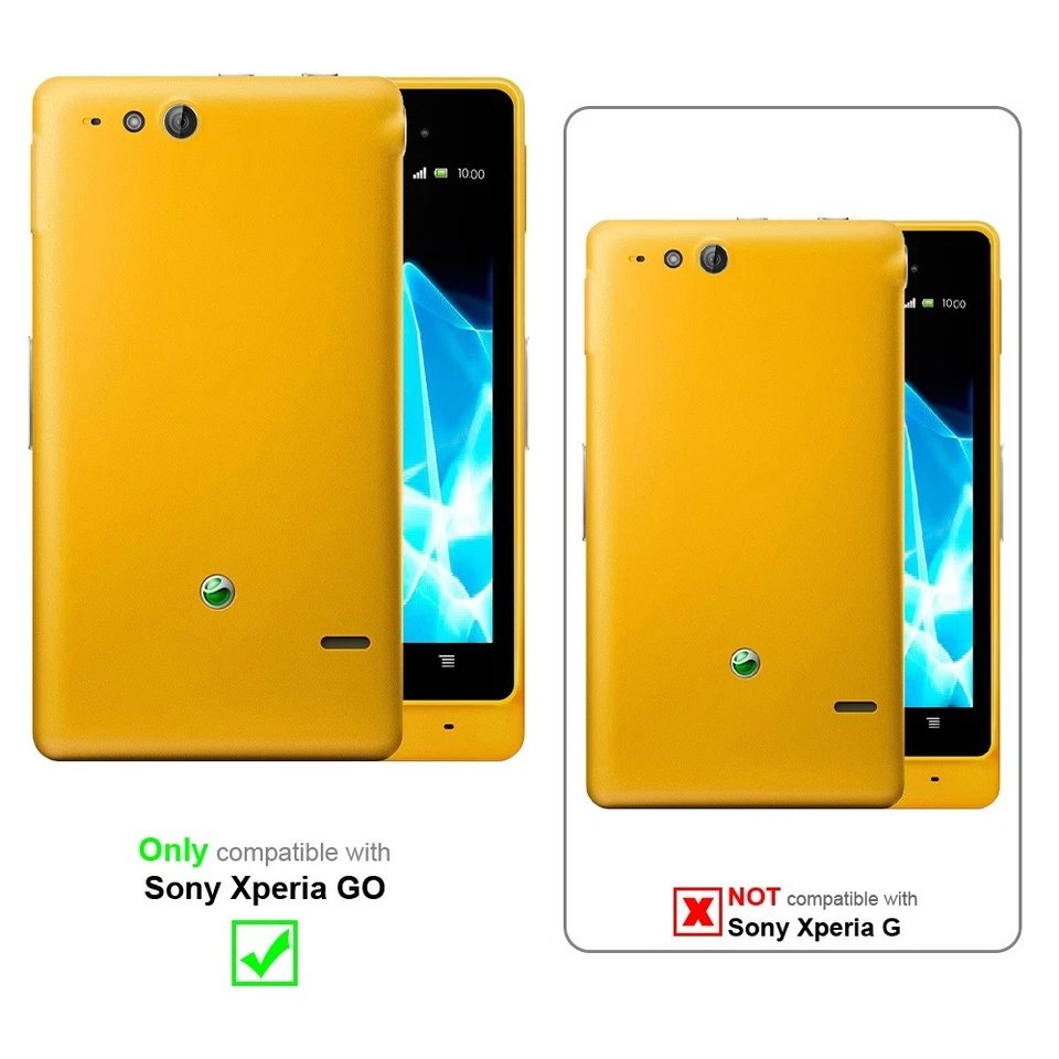 Cover Custodia per Sony Xperia GO Coperchio Protettivo Silicone TPU - Immagine 2 di 4
