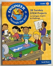 Engineer Through the Year: 20 Turnkey STEM Projects (LN, SHIPS FREE)