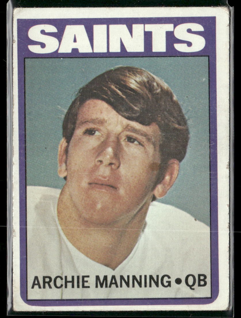 1972 Topps #55 Archie Manning