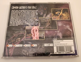 Death Crimson OX Sega Dreamcast 2001 Video Game Sammy Entertainment Inc