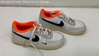Kids White Nike Air Force 1 Sneakers Size 5Y — photo 4