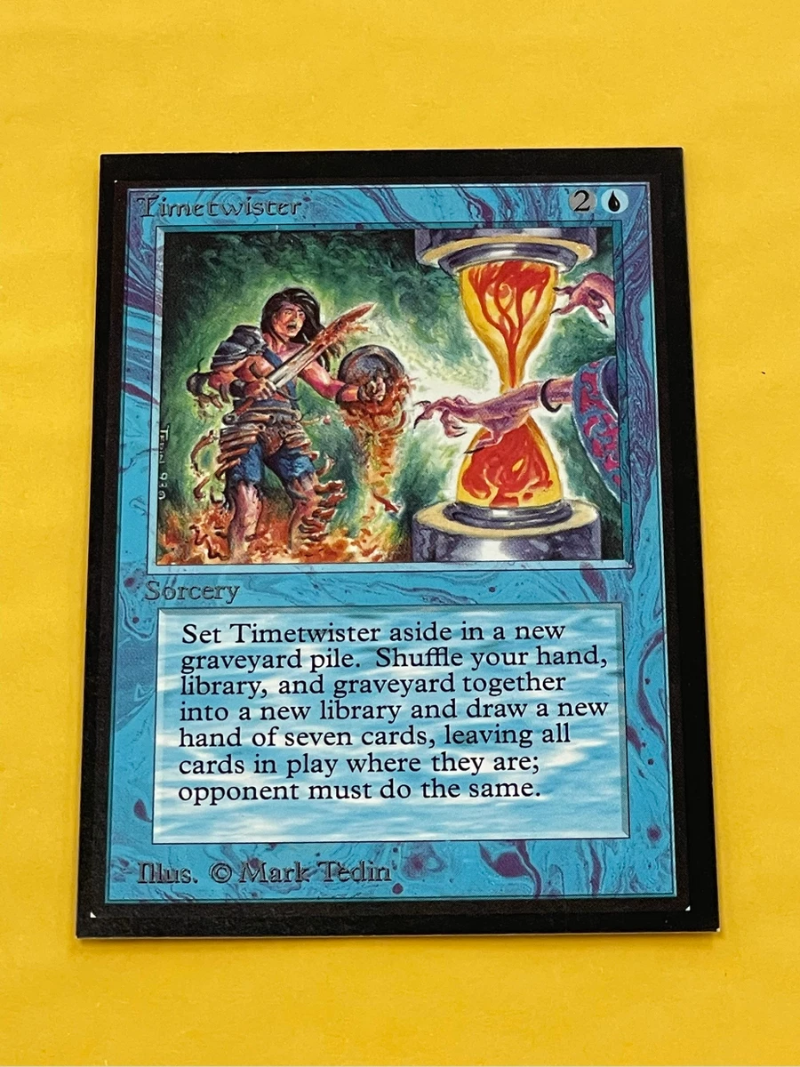【MtG】Timetwister 2ED Timetwister · Unlimited Edition (2ED) #85 · Scryfall Magic: The