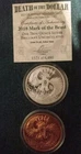 2018 1oz Mark of the Beast BU x 2 Silver Shield Death of the Dollar #13 & Copper