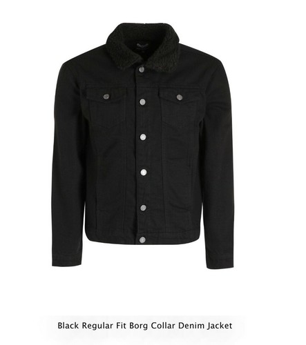 Borg/Sherpa Lined Denim Jacket 