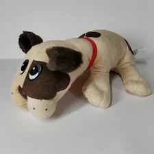Pound Puppies Tan Hound Brown Spots Adult Tonka Plush Realistic 16” Stuffed